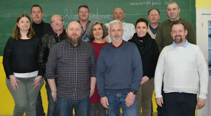photo de groupe des candidats Une Alternative Pour Houdain-Lez-Bavay